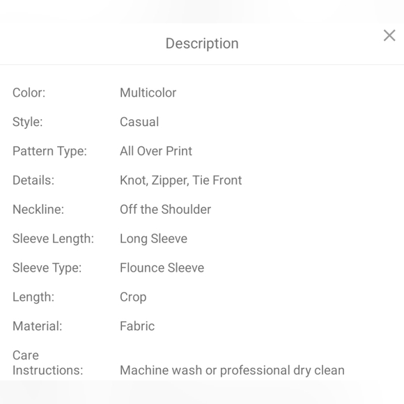 Crop Top - Picture 7 of 7